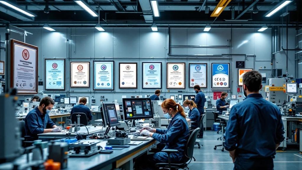 certifications ensure market credibility